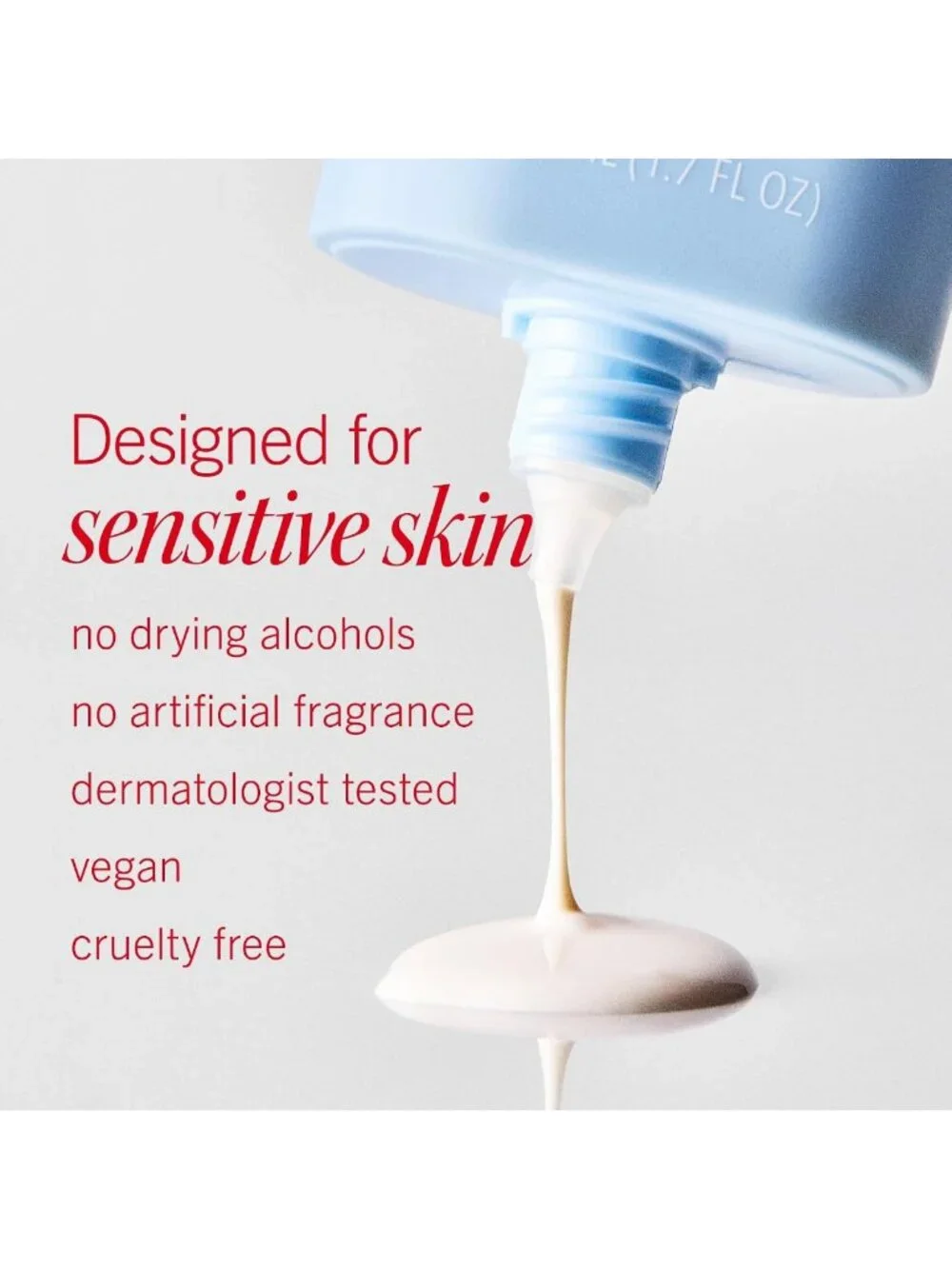 Broad Spectrum SPF Facial Sunscreen for Sensitive Skin - Hydrating & Lightweight